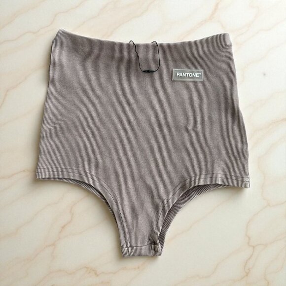 ZARA x Pantone High Waist Shorts Underwear Size Smal NEW NWOT - Picture 1 of 6